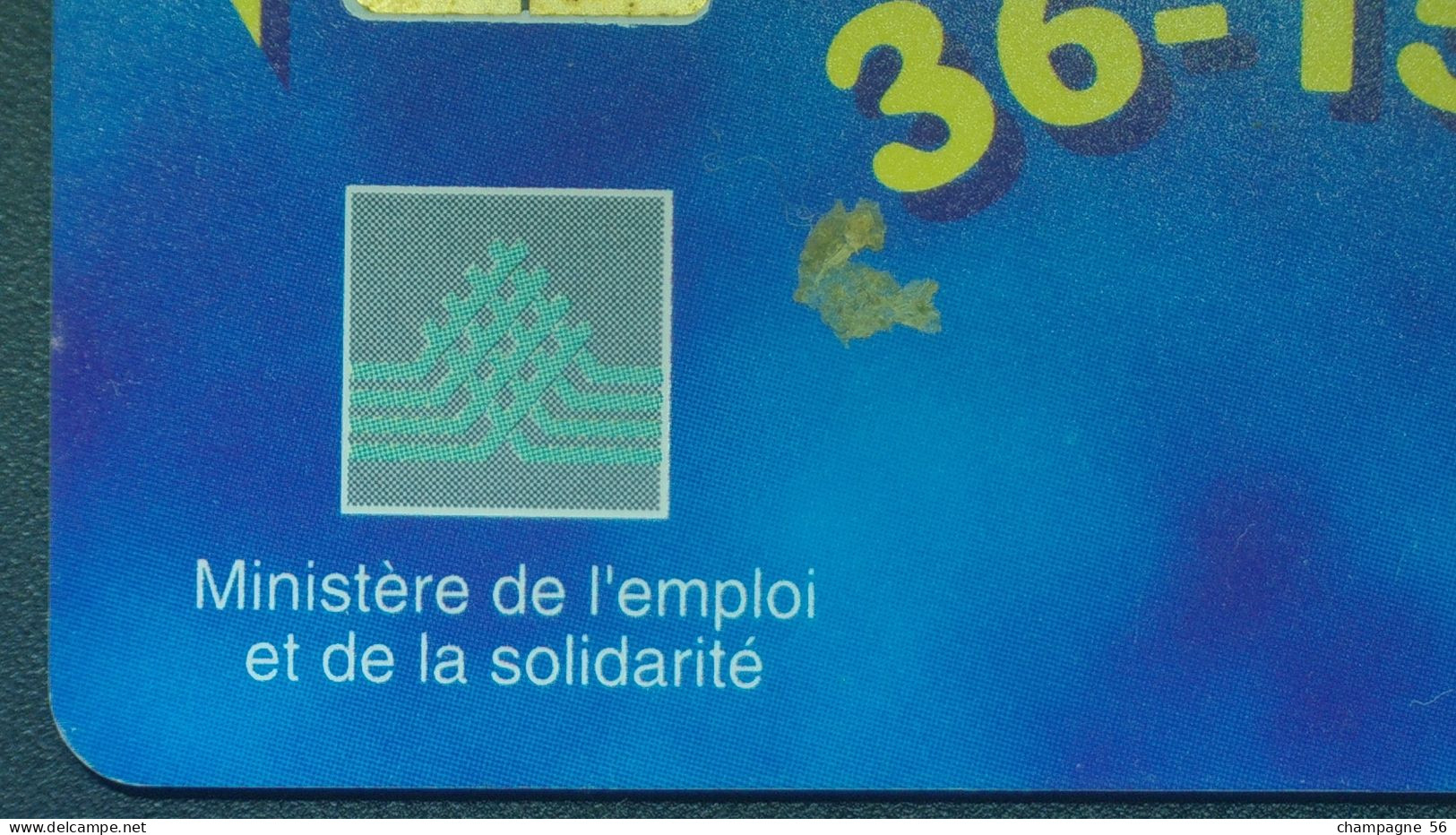 VARIÉTÉS FRANCE 97 F804  50 / 11 / 97 SO3 LE 36-15 EMPLOI   50 UNITES UTILISÉE - Errors And Oddities