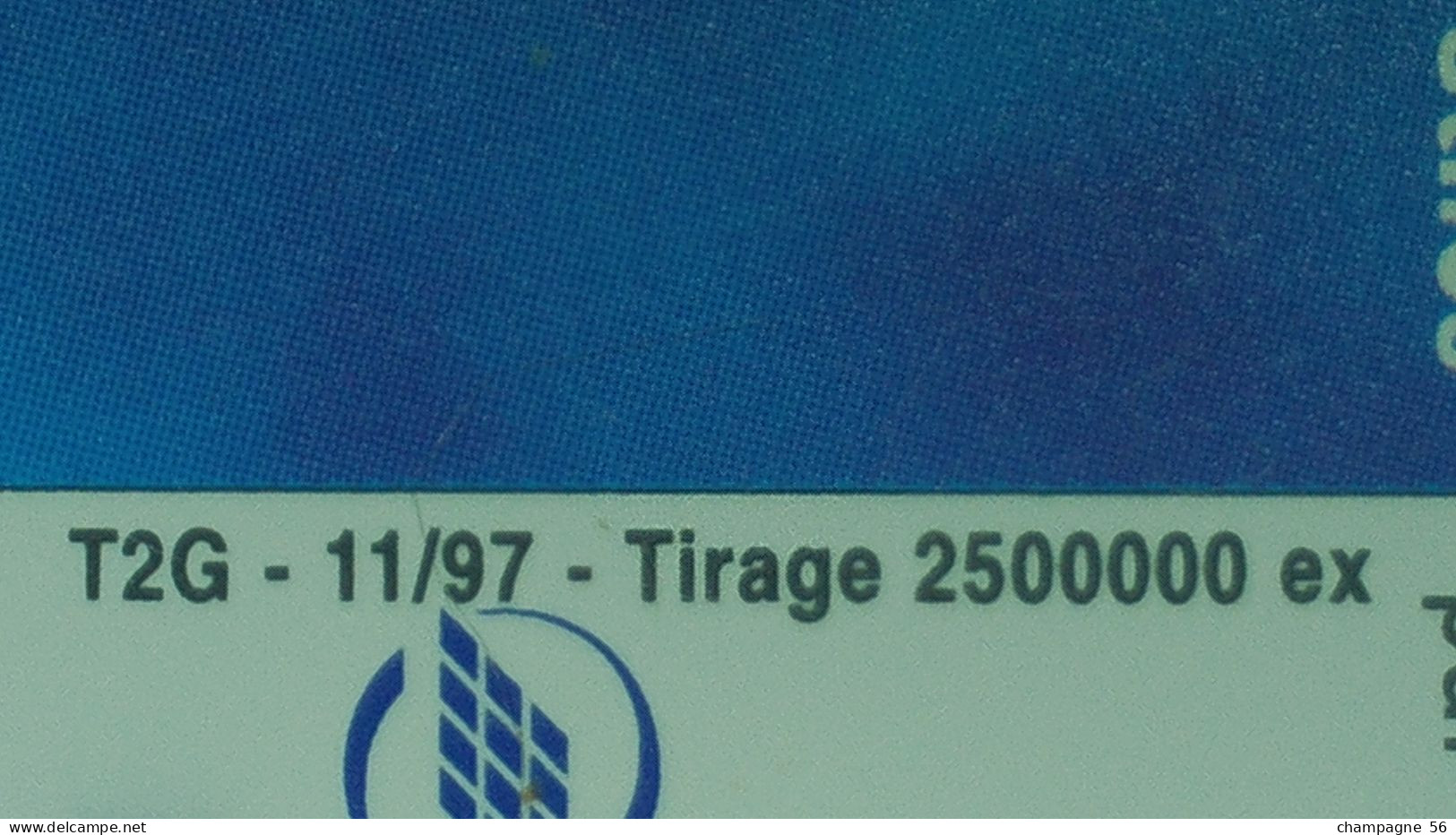 VARIÉTÉS FRANCE 97 F804  50 / 11 / 97 SO3 LE 36-15 EMPLOI   50 UNITES UTILISÉE