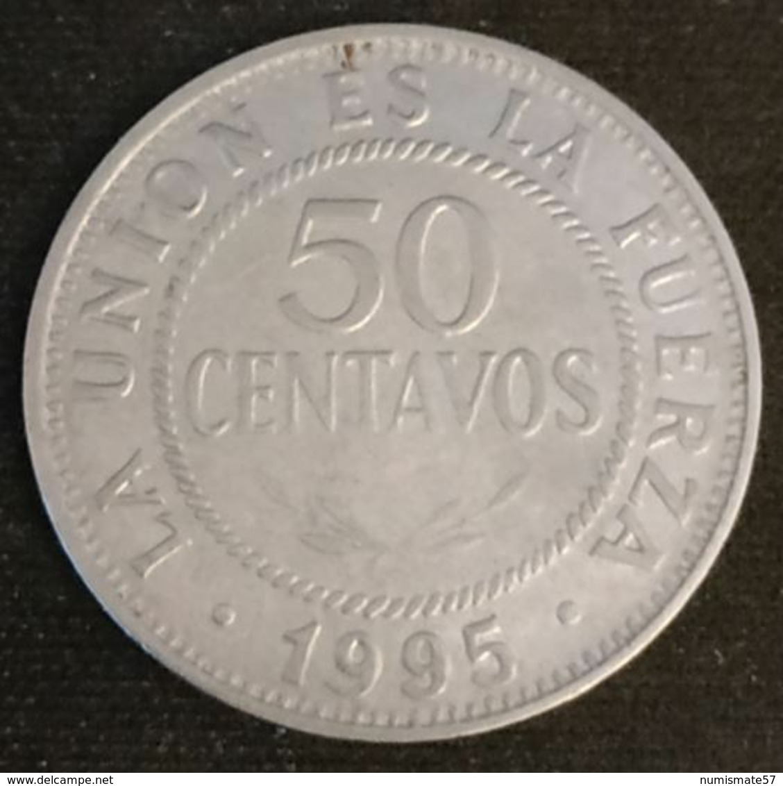 BOLIVIE - BOLIVIA - 50 CENTAVOS 1995 - KM 204 - Bolivia