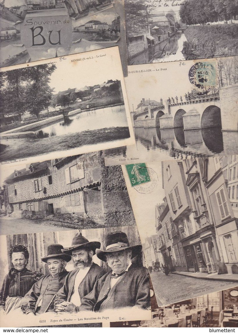 Lot 2523 De 10 CPA Département De L'Eure (27) Déstockage Pour Revendeurs Ou Collectionneurs - 5 - 99 Postkaarten
