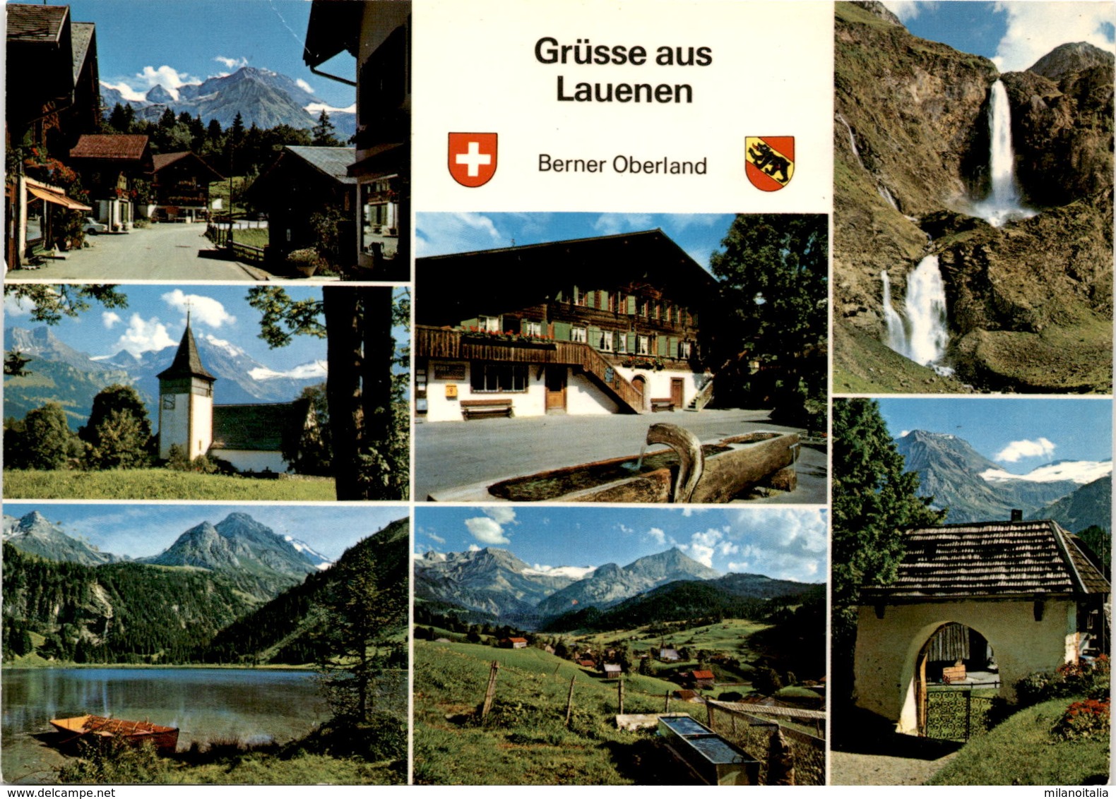 Grüsse Aus Lauenen - 7 Bilder (25000) * 28. 4. 1982 - Lauenen