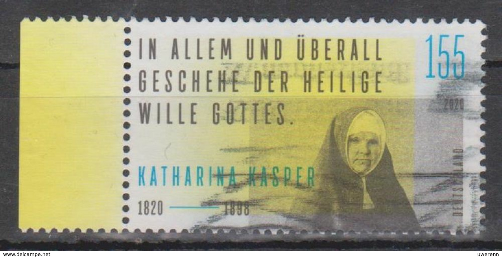 Deutschland 2020. Katharina Kasper, Mi 3548 Gebraucht - Usati