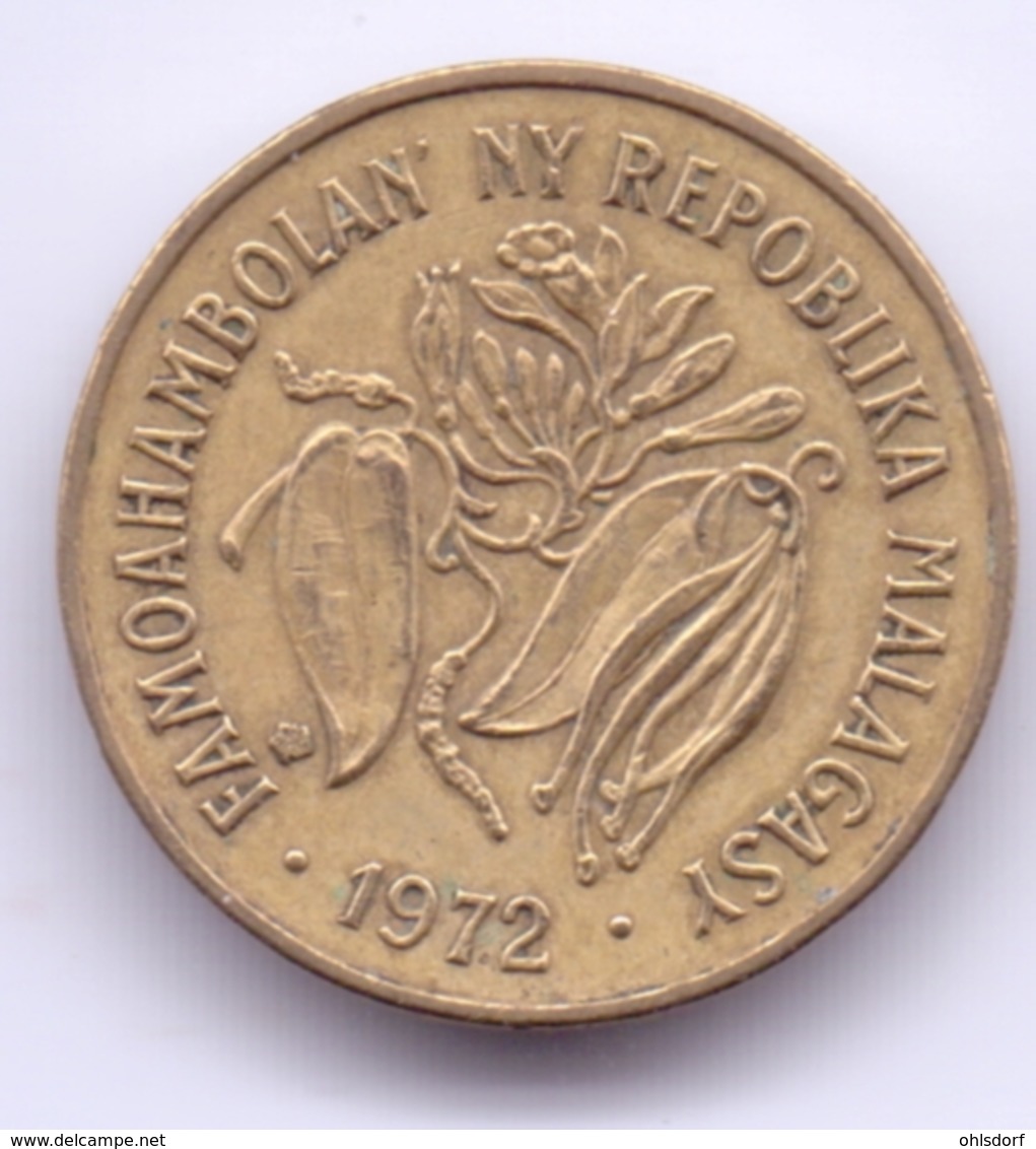 MADAGASCAR 1972: 10 Francs, KM 11 - Madagascar