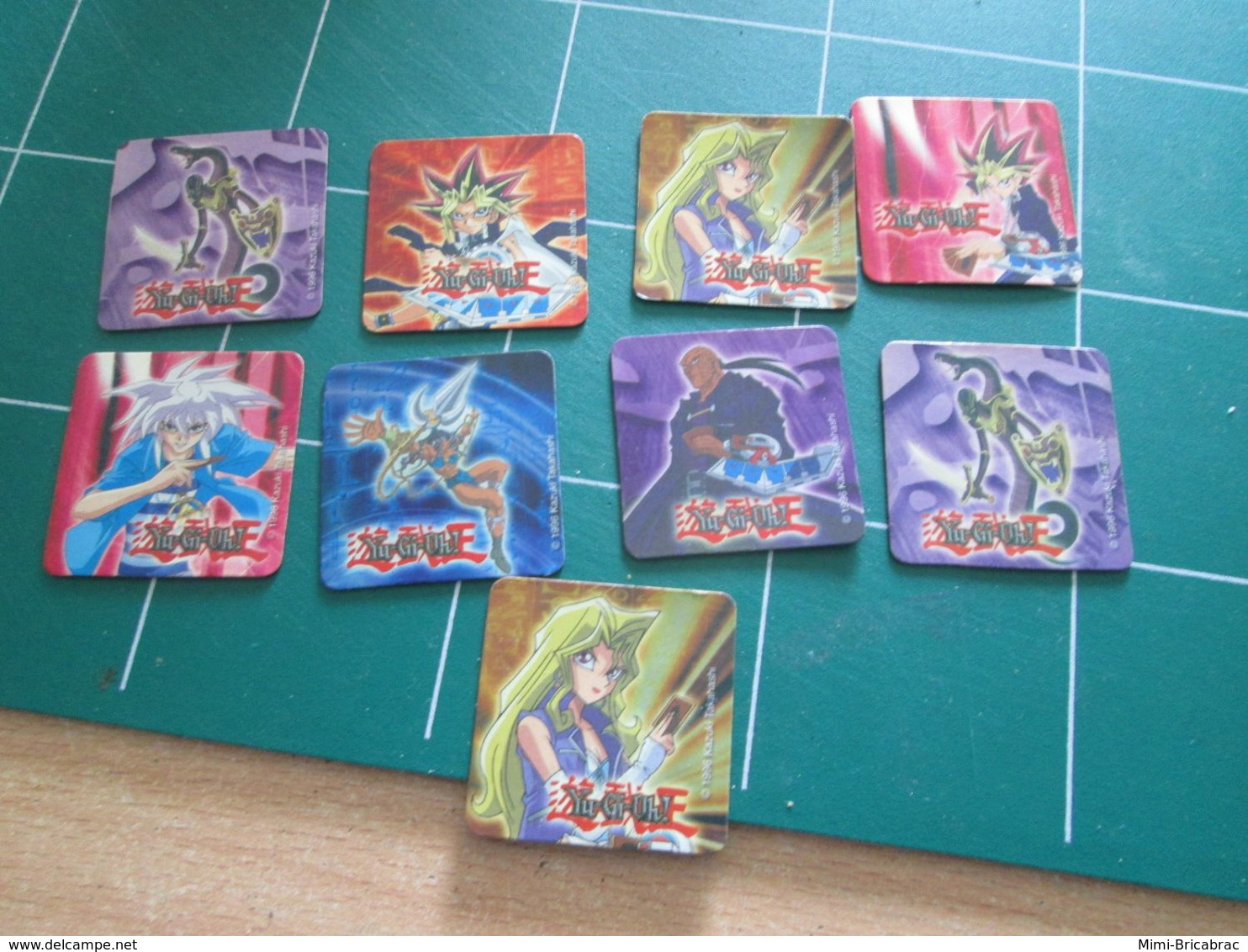 MAG2020 / LOT DE 9 Magnets YU-GI-OH En Très Bon état - Personajes