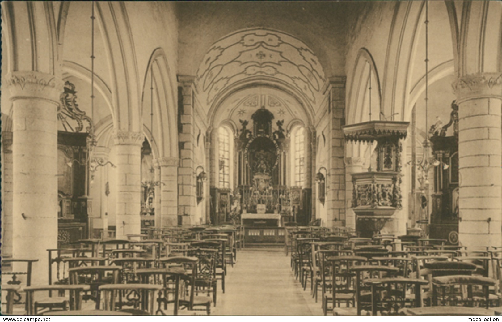 BE MERBES LE CHATEAU / Interieur De L'Eglise / - Merbes-le-Château