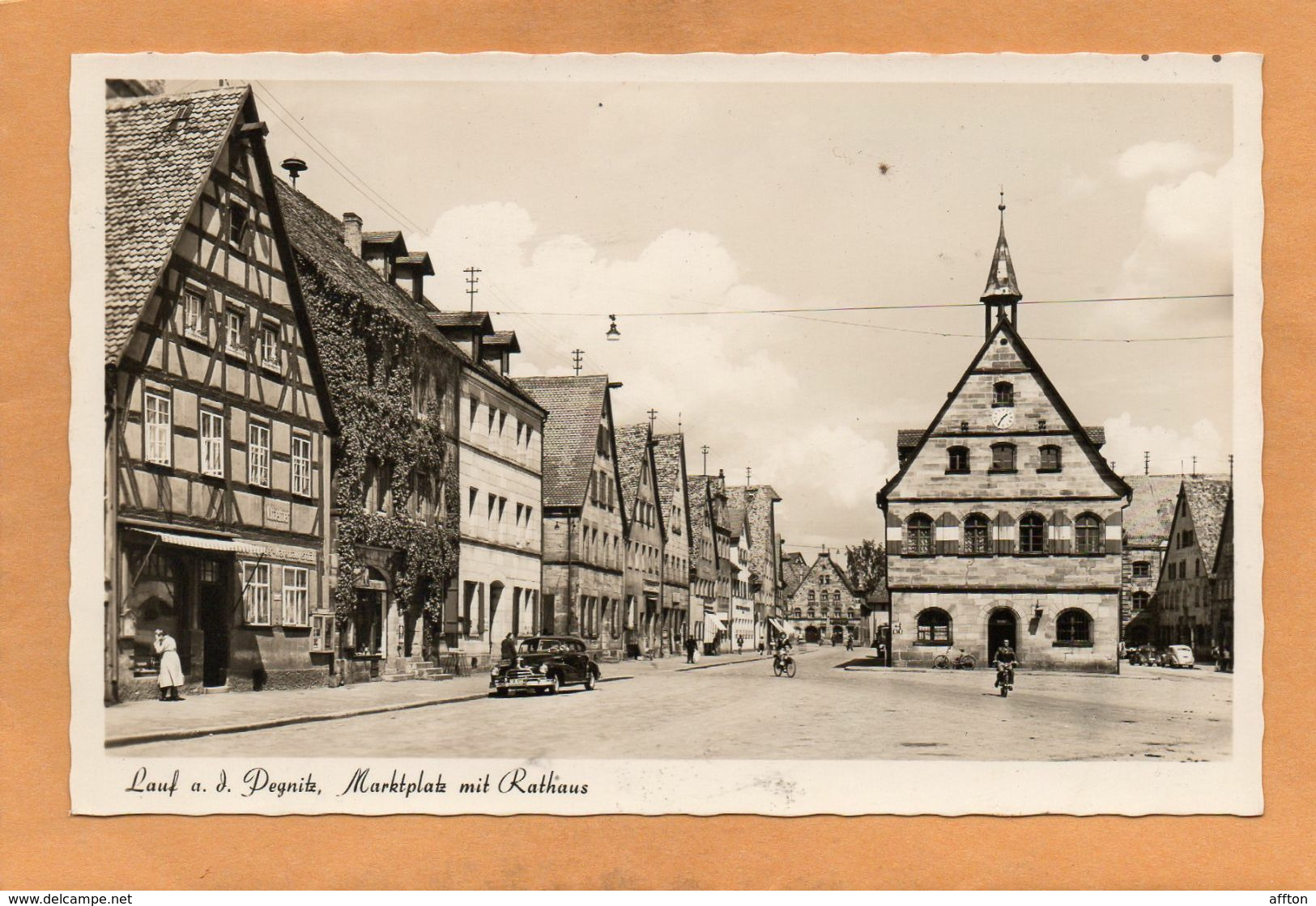 Lauf A.d. Pegnitz Germany 1930 Postcard - Lauf