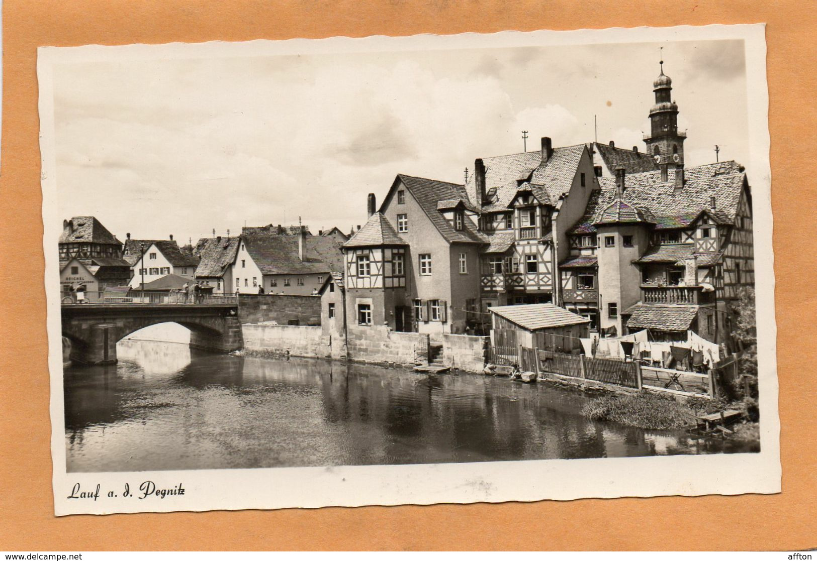 Lauf A.d. Pegnitz Germany 1930 Postcard - Lauf