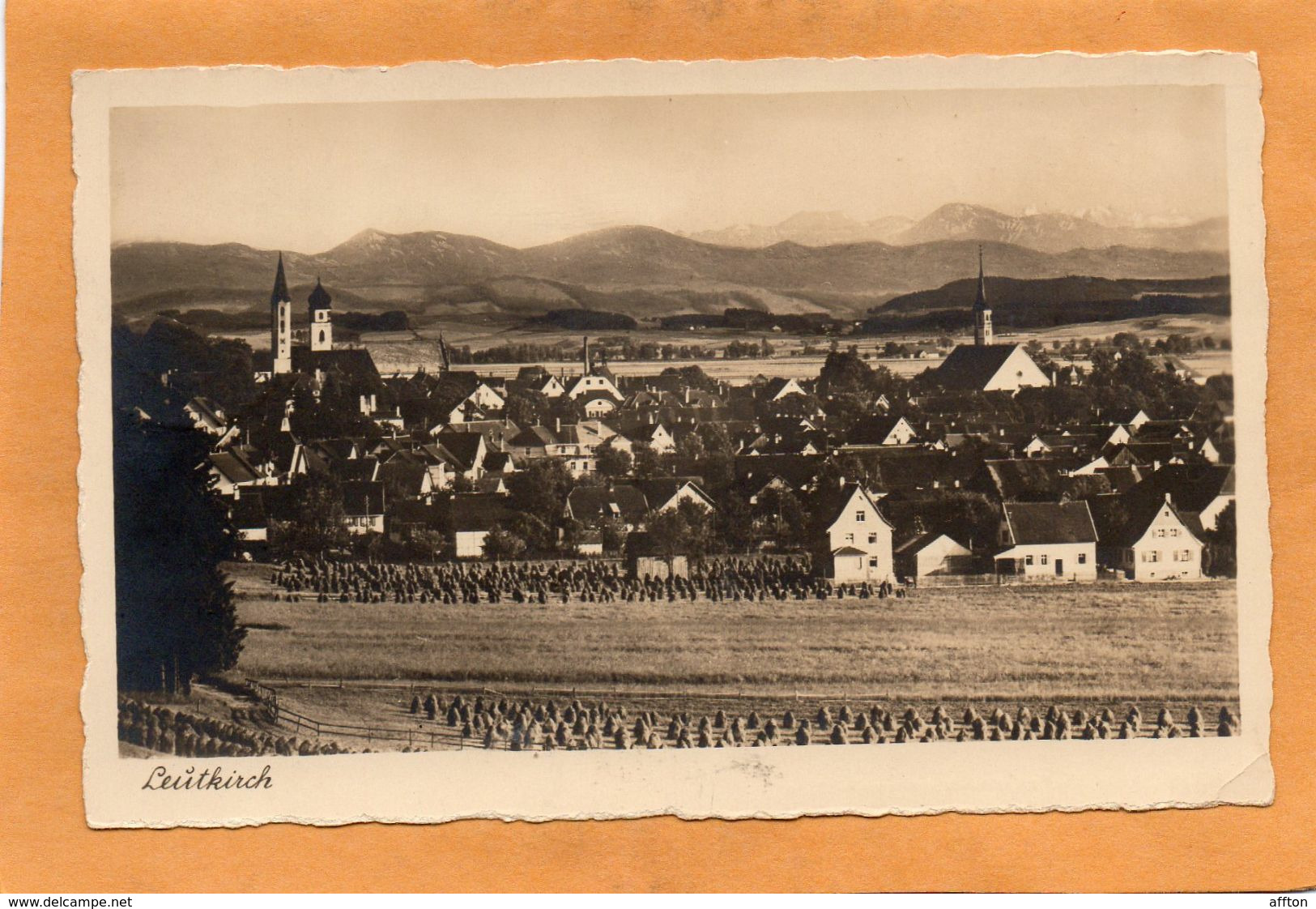 Leutkirch Germany 1930 Postcard - Leutkirch I. Allg.