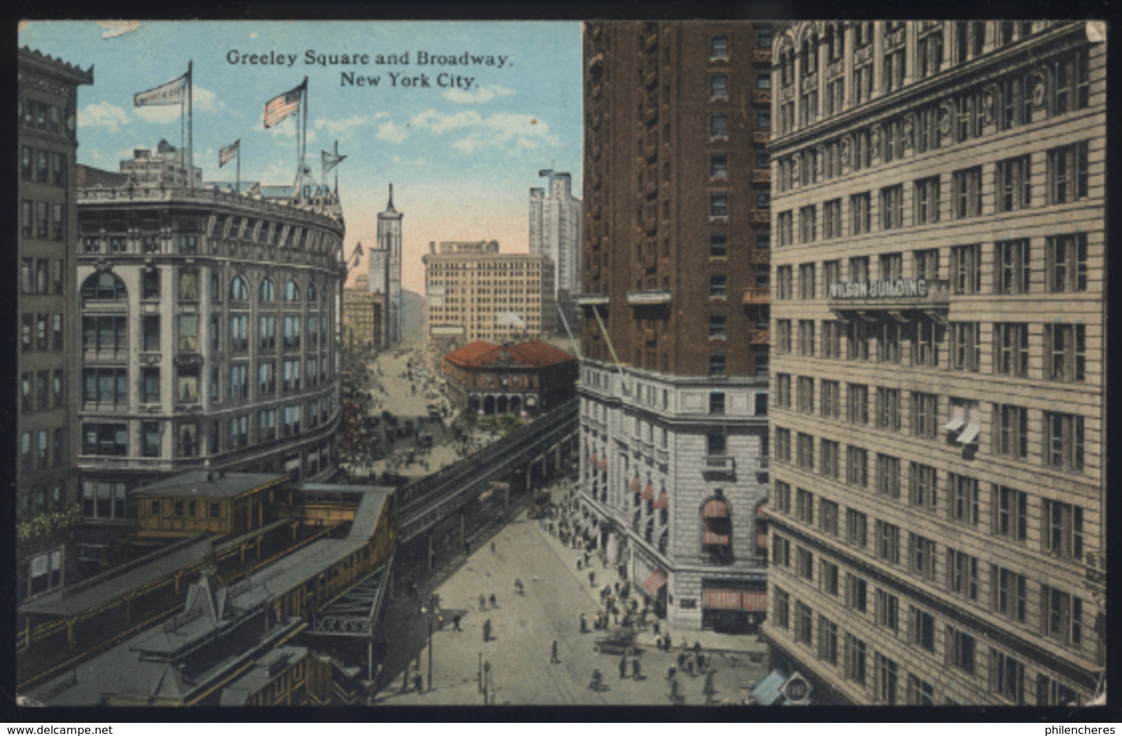 CPA - (Etats-Unis) Greeley Square And Broadway, New York City - Broadway