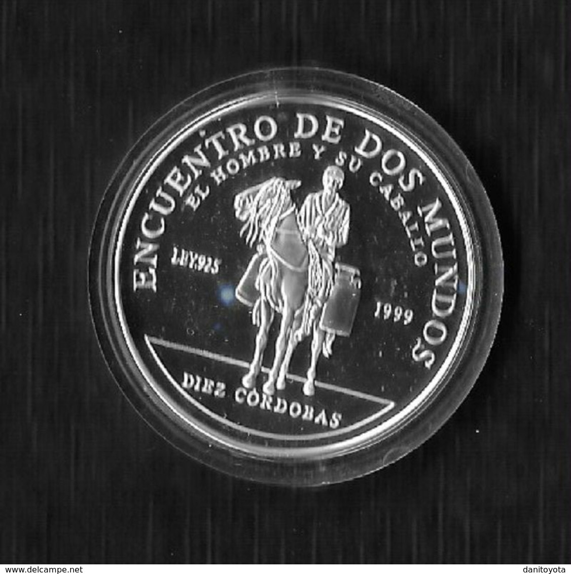 NICARAGUA. AÑO 1999. 10 CÓRDOBA PLATA. IV SERIE IBEROAMERICANA - Zentralamerika