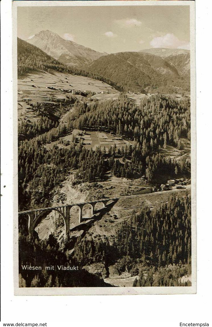 CPA-Carte Postale-Suisse- Wiesen- Mit Viadukt -1927 VM20717 - Wiesen