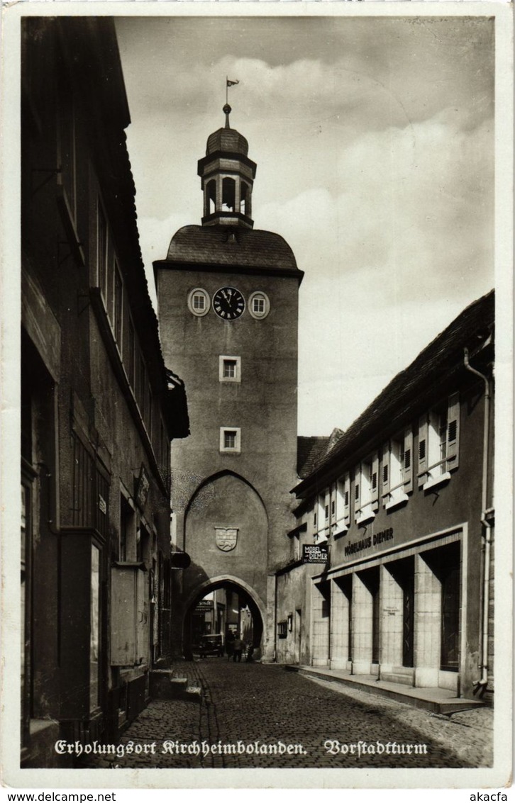 CPA AK Grholungsort Kirchheimbolanden Borftadtturm GERMANY (921952) - Kirchheimbolanden