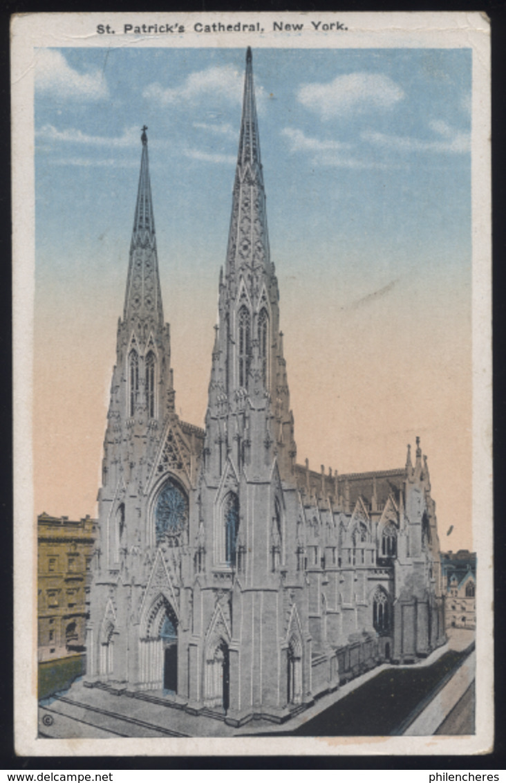 CPA - (Etats-Unis) St. Patrick's Cathedral, New York - Churches