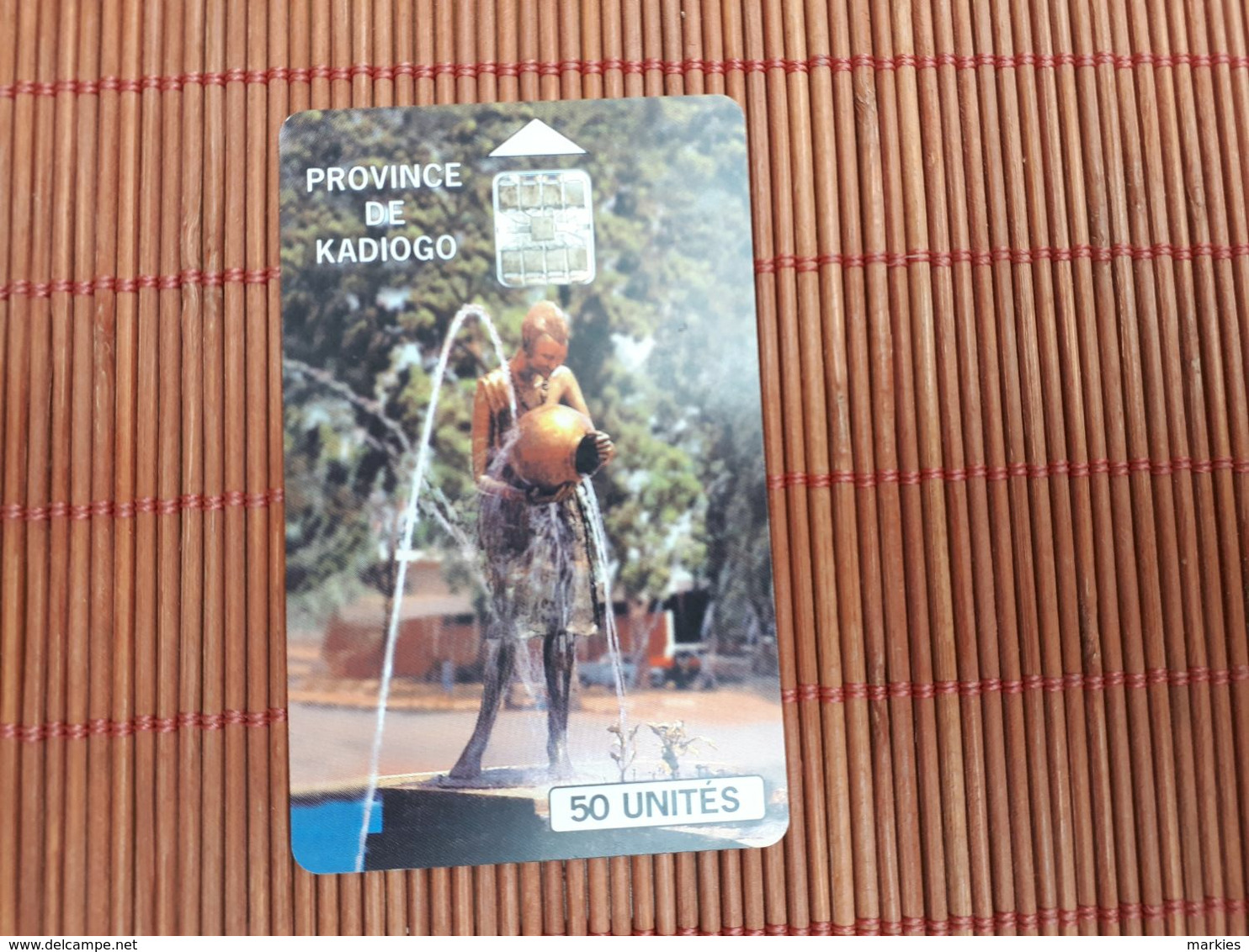 Phonecard Burkina Faso 50 Units Used Rare - Burkina Faso