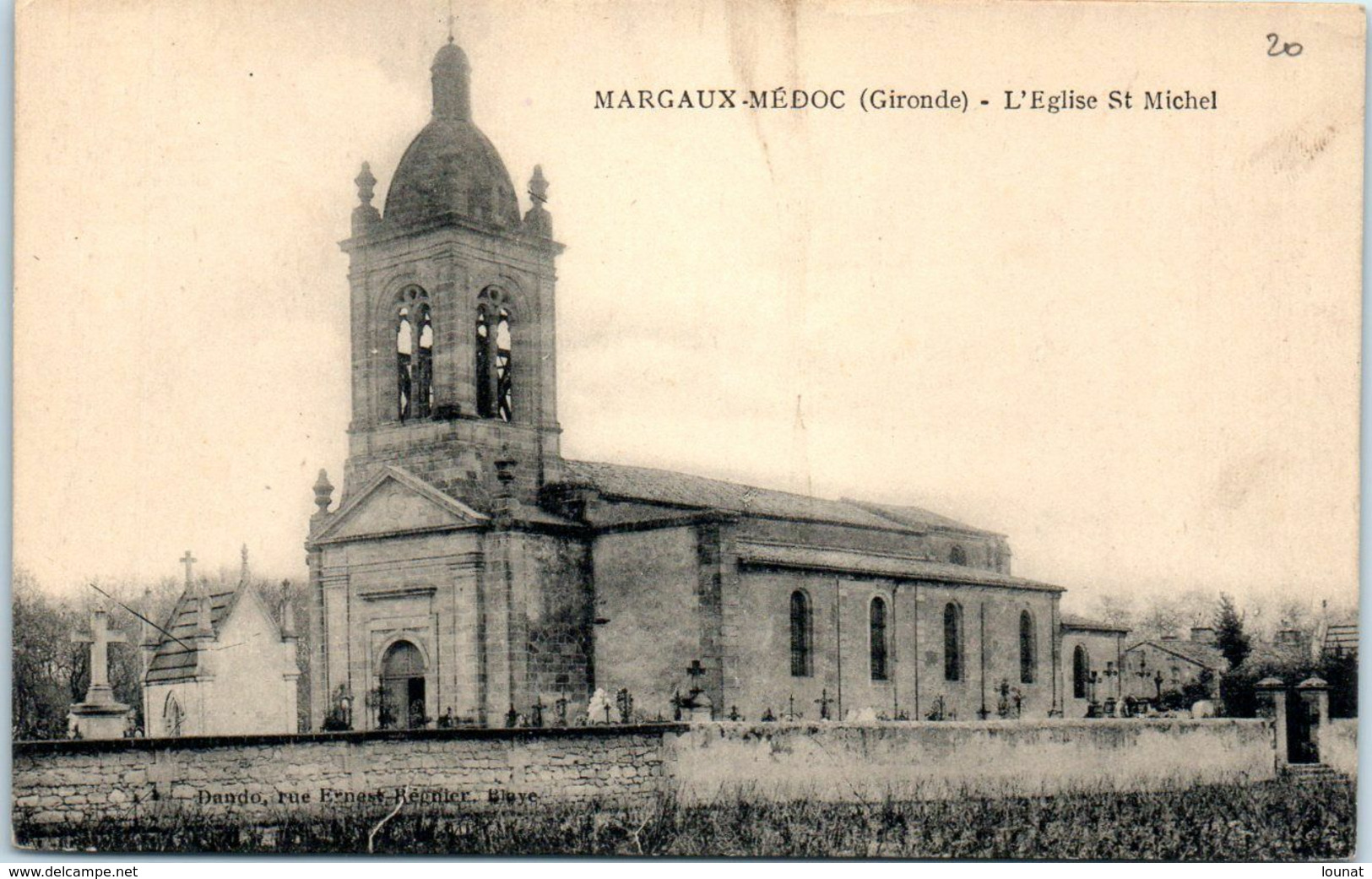 33 MARGAUX  : L'église Saint Michel     * - Margaux