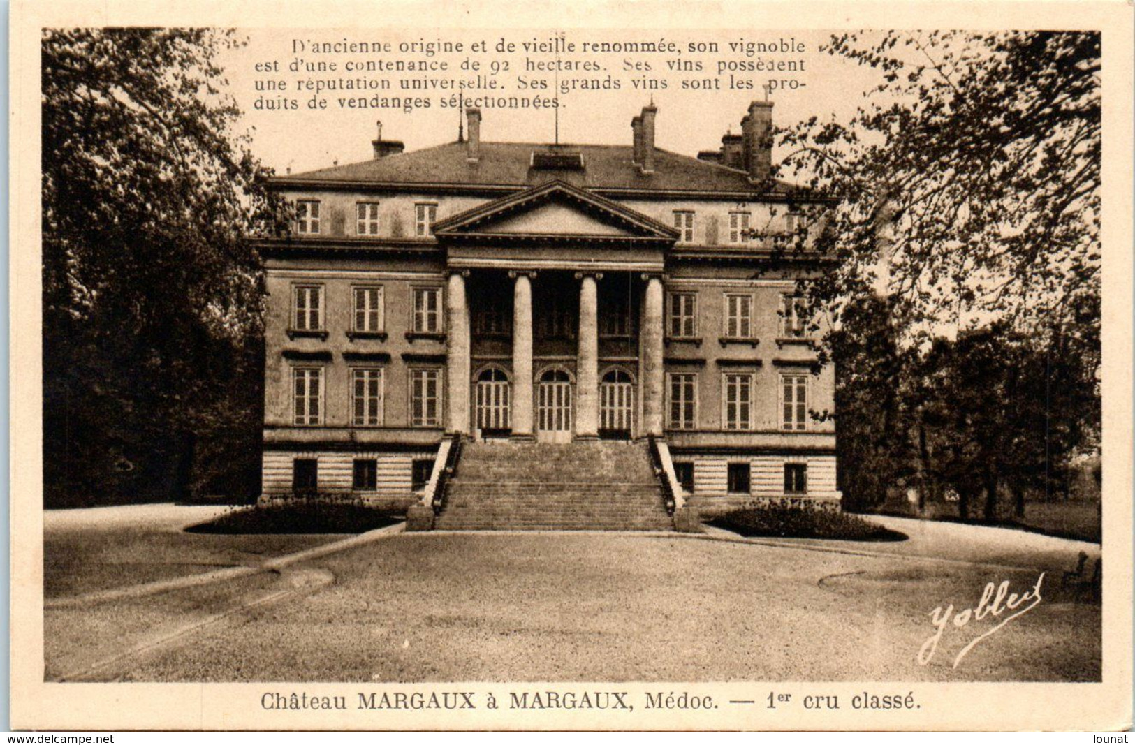 33 MARGAUX  : Château Margaux à Margaux     * - Margaux