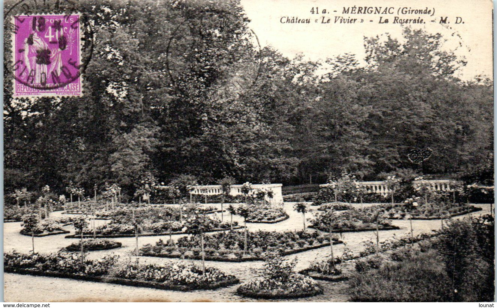 33 MERIGNAC - Château " Le Vivier " - La Roseraie   * - Merignac