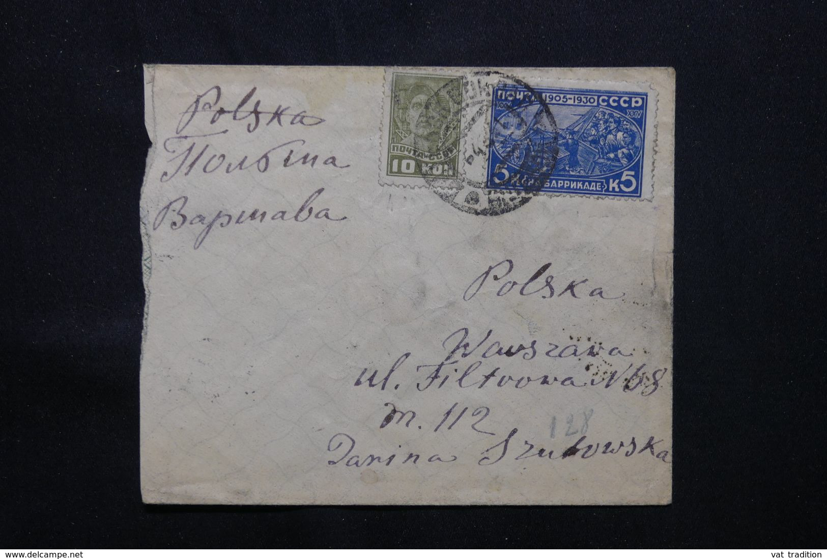 U.R.S.S. - Enveloppe Pour La Pologne En 1931 - L 69739 - Lettres & Documents