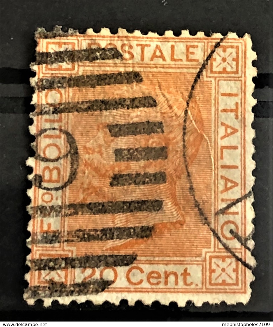 ITALY / ITALIA 1877 - Canceled - Sc# 36 - 20c - Used