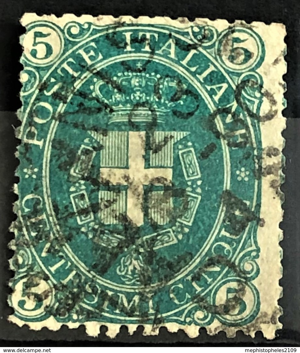 ITALY / ITALIA 1889 - Canceled - Sc# 52 - 5c - Gebraucht