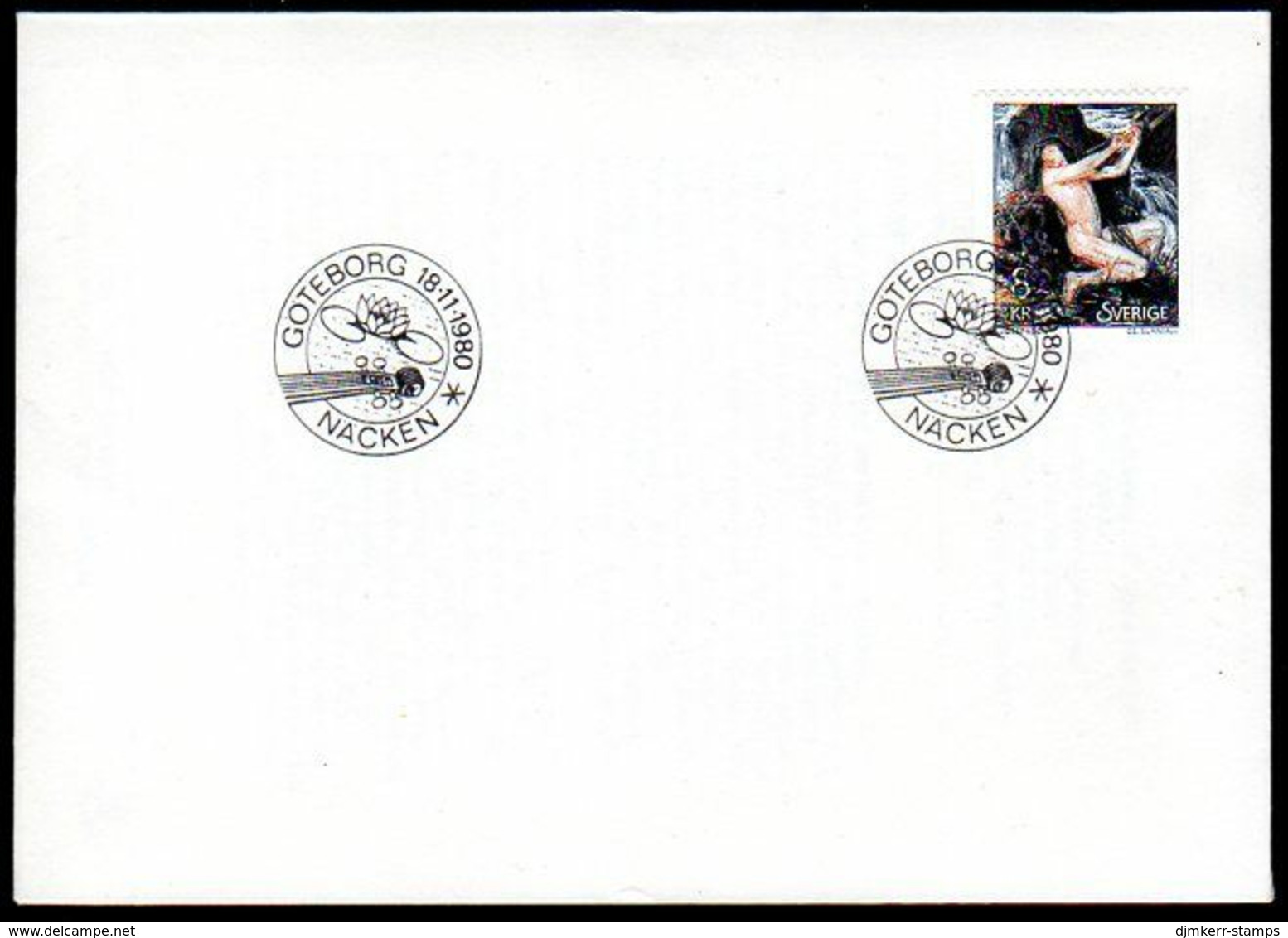SWEDEN 1980 Josephsson Painting FDC. Michel 1128 - FDC