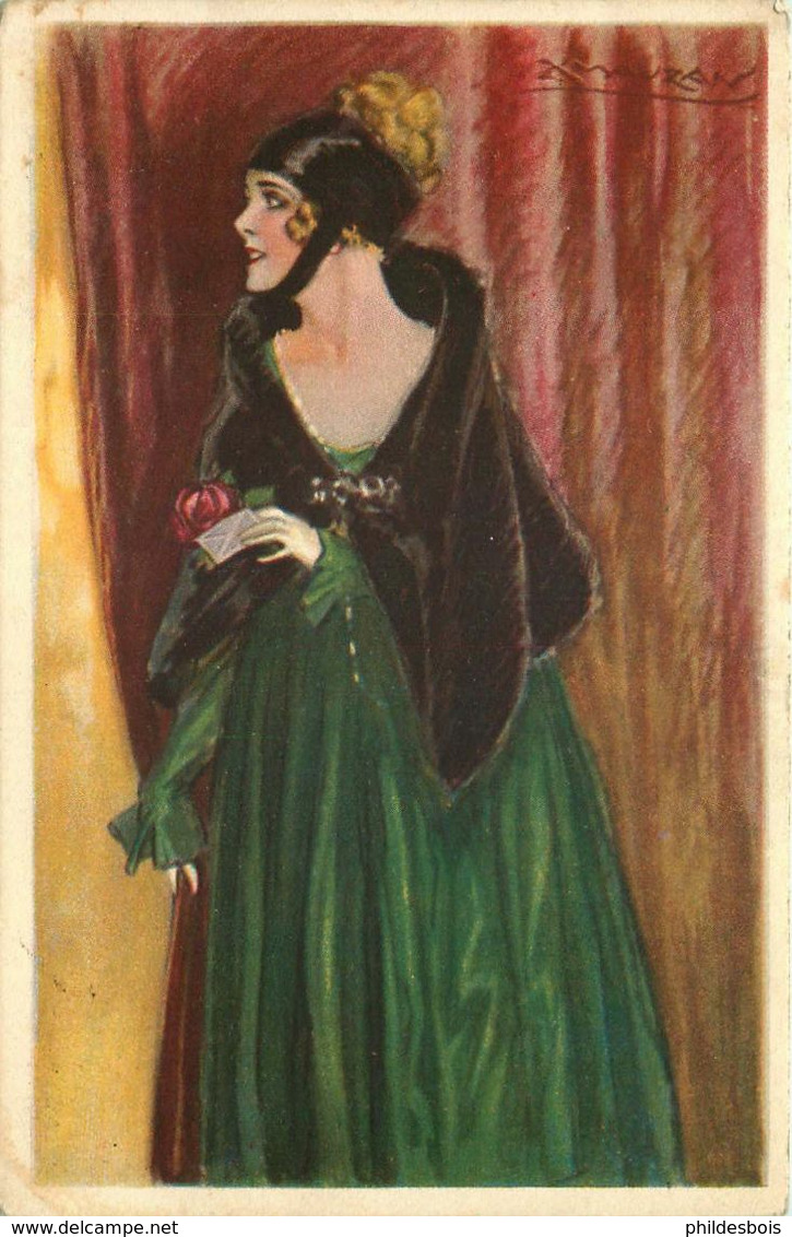 Illustrateur MAUZAN  Femme - Mauzan, L.A.