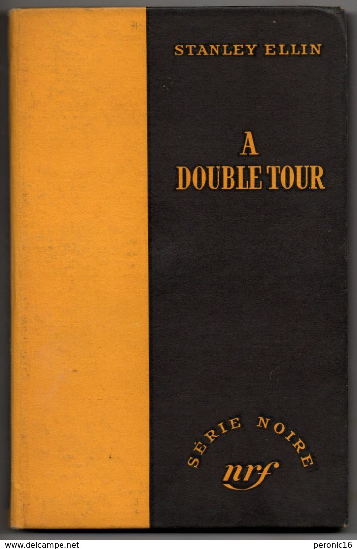 NRF GALIMARD , Série Noire:  Stanley Ellin  :  A Double Tour - NRF Gallimard