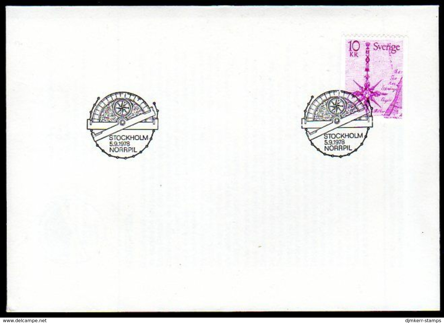 SWEDEN 1978 Institute Of Weights And Measures FDC.  Michel 1037 - FDC