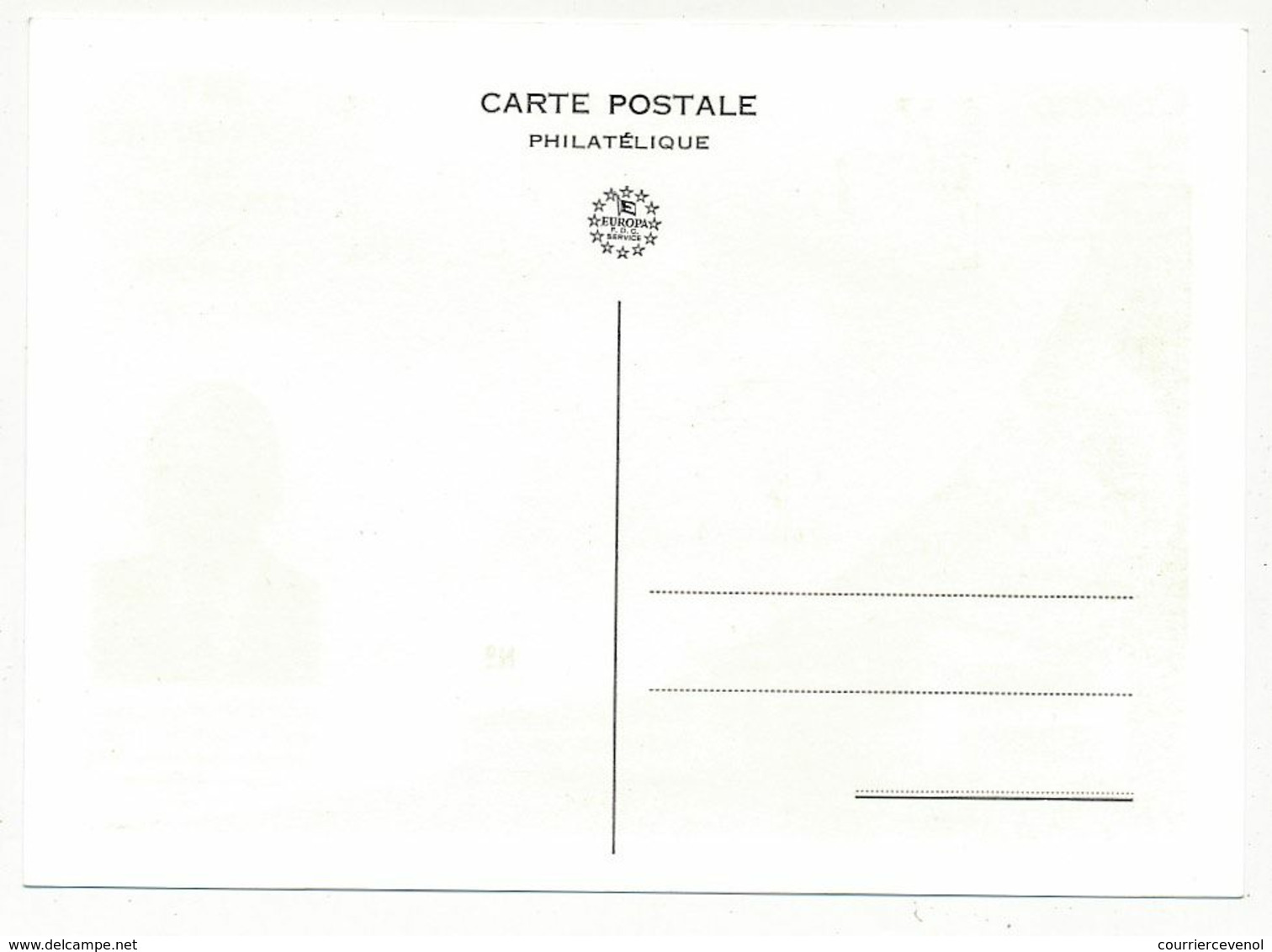 FRANCE - Carte Postale Affr 3 Valeurs Drapeau Conseil De L'Europe - 20e Anniversaire Du Drapeau - 1er Jour 22/11/1975 - Lettres & Documents