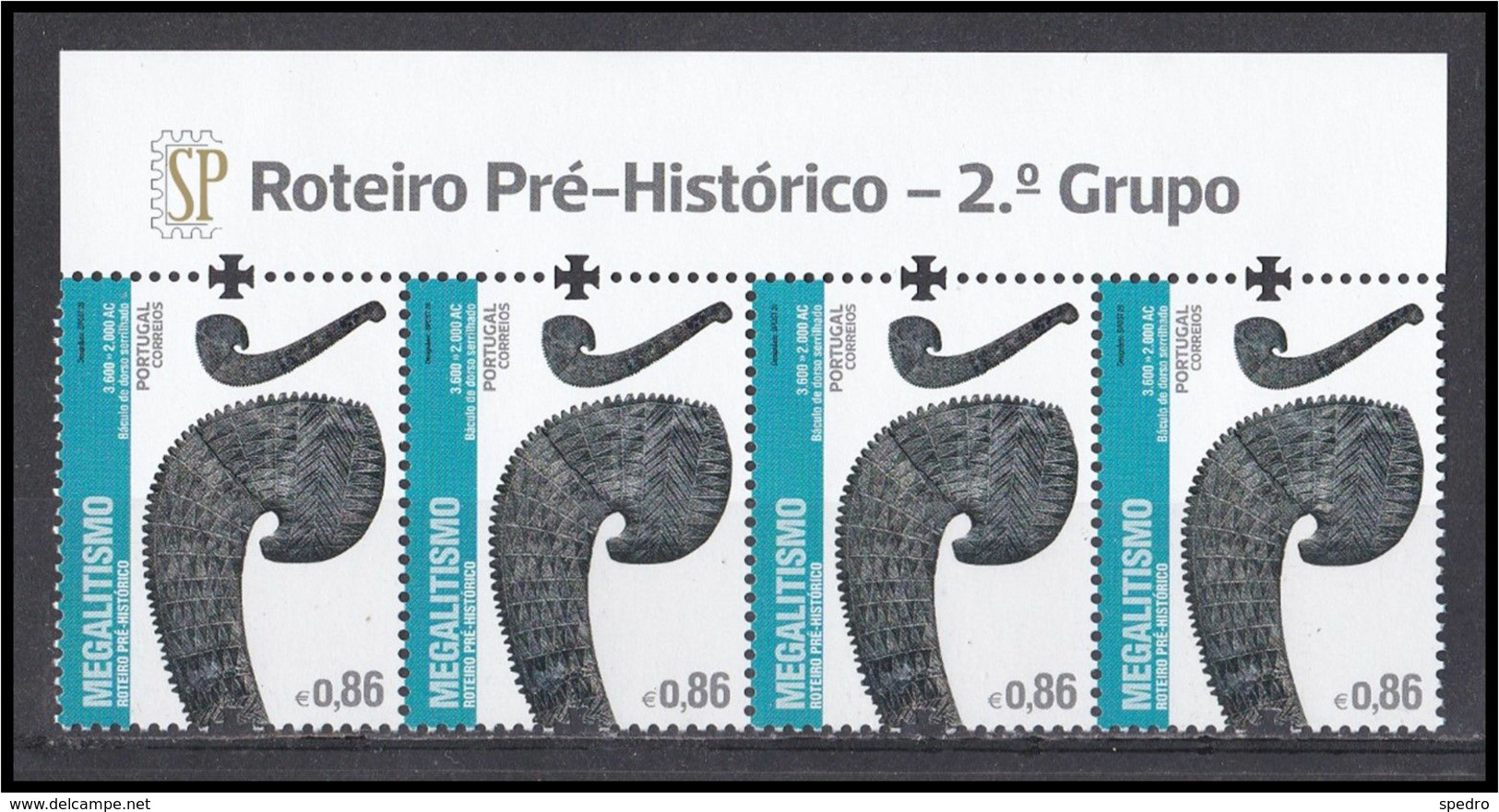 Portugal 2020 Roteiro Pré Histórico 2º Grupo Megalitico Báculo Prehistoric Route  Préhistorique Megalithic Archeology - Arqueología