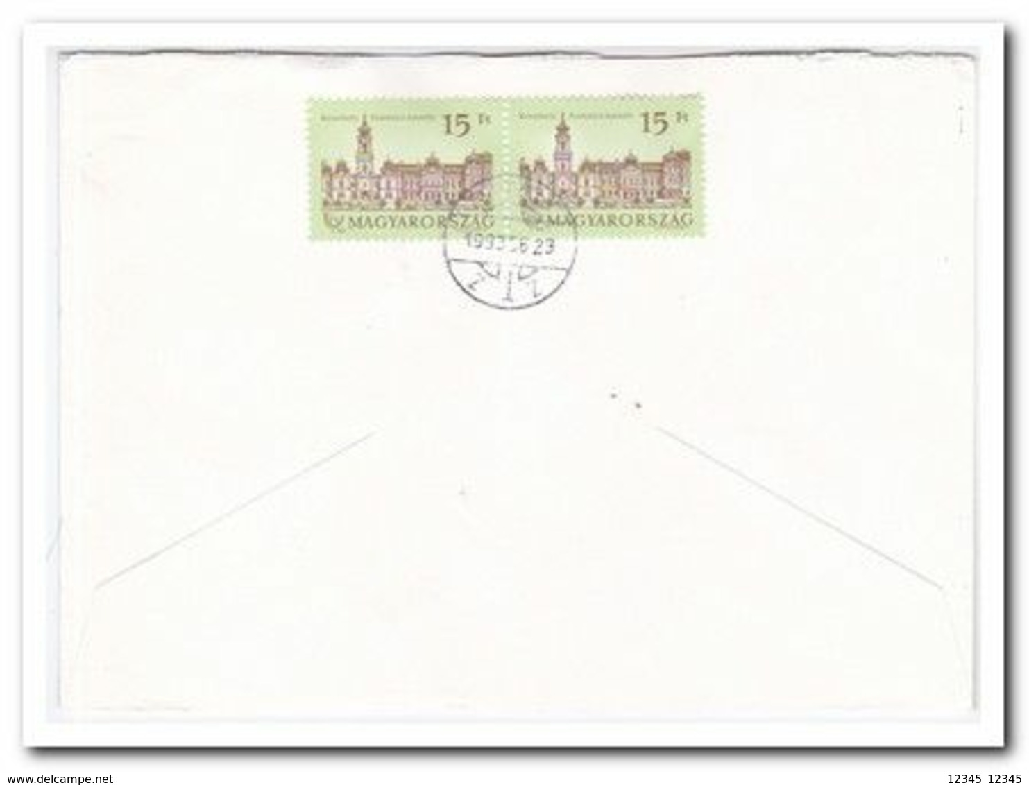 1993, Letter From Tapolca To Vilshofen Germany, Train - Storia Postale