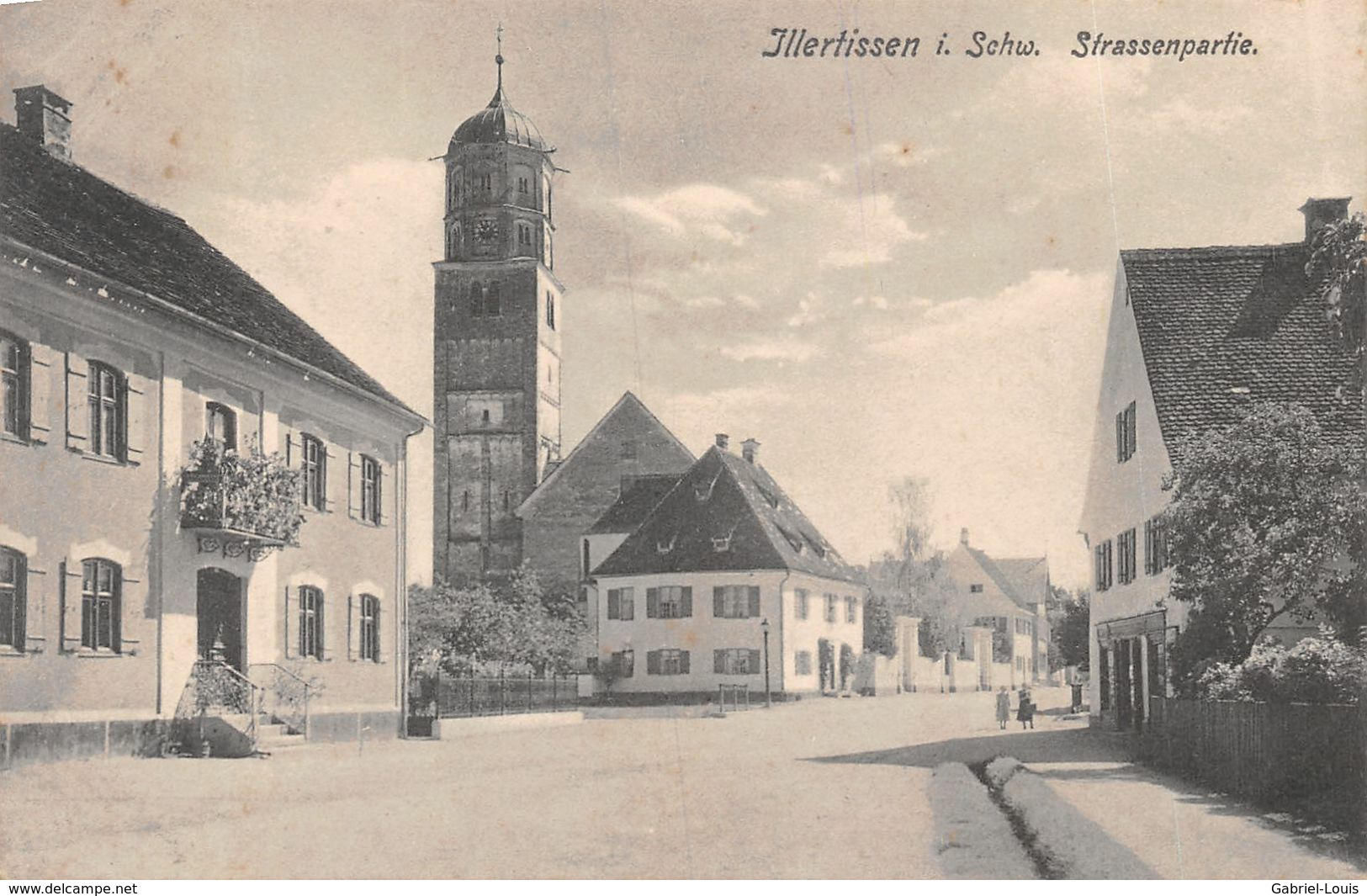 Illertissen I. Schw. Strassenpartie - Illertissen