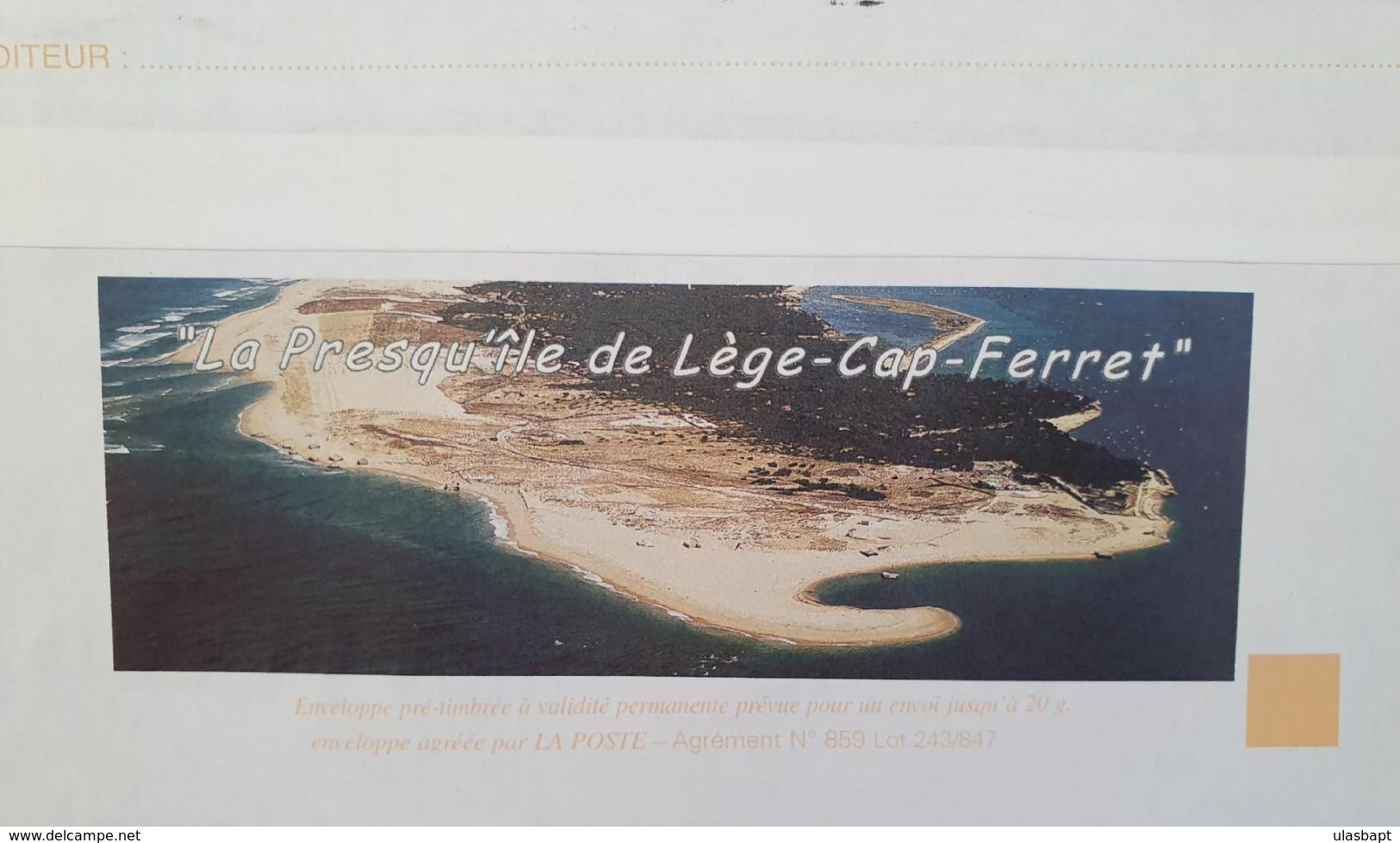 Presqu'île De Lège-Cap-Ferret - 2001 - Gironde - Phare Bateau Mer - Prêts-à-poster:private Overprinting