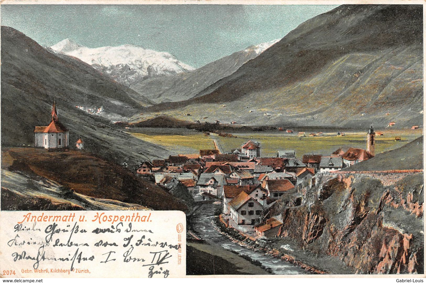 Andermatt U. Hospentahl - 1902 - Andermatt