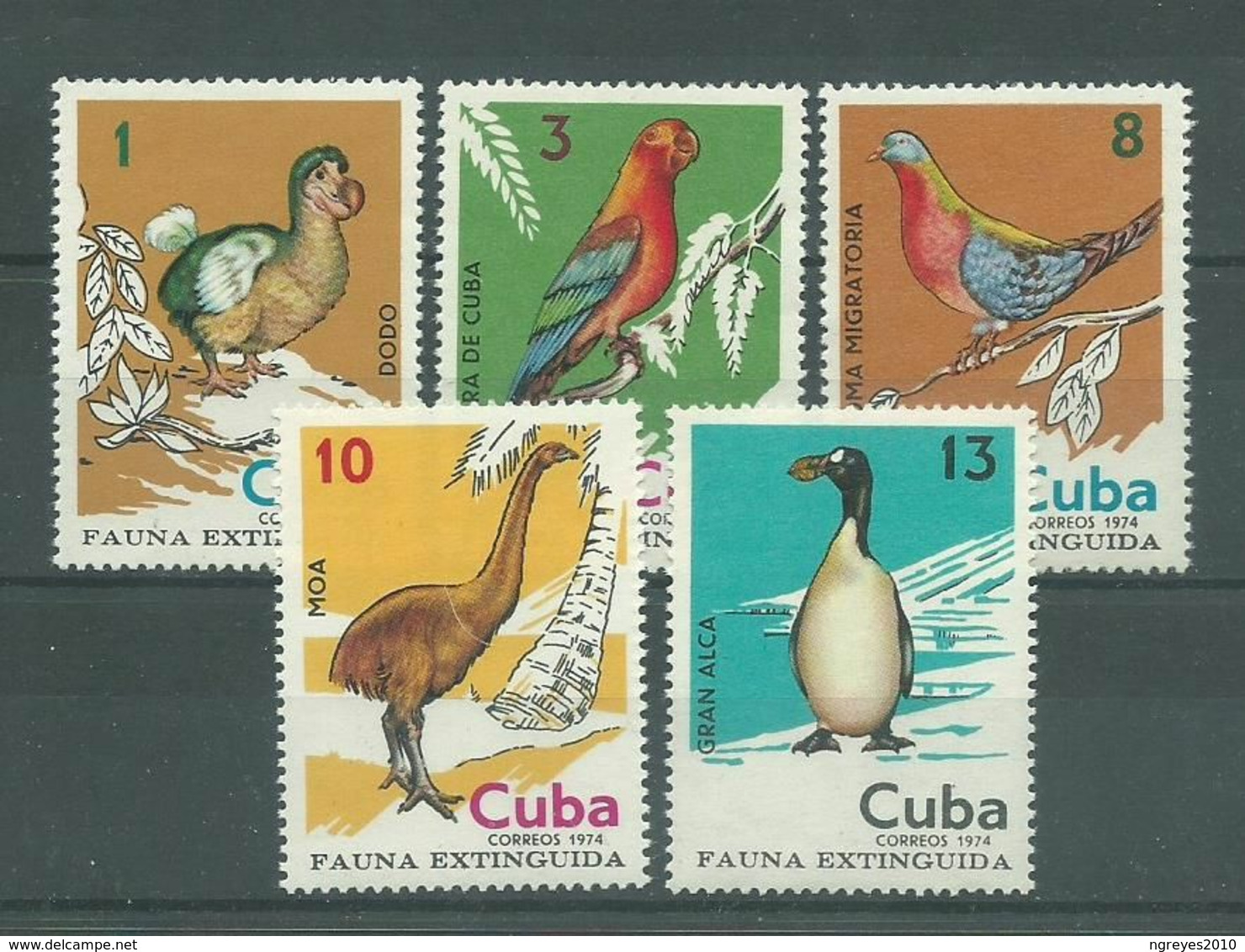 200036316  CUBA  YVERT    Nº  1788/92  **/MNH - Ongebruikt