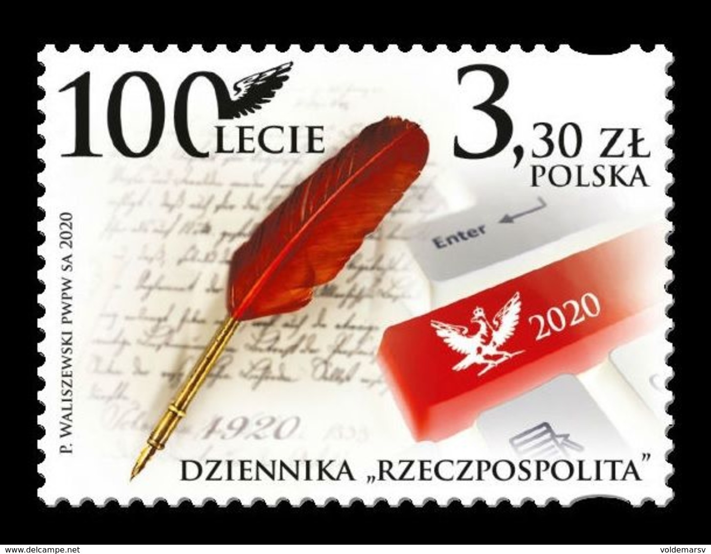 Poland 2020 Mih. 5214 Rzeczpospolita Daily Newspaper MNH ** - Ongebruikt