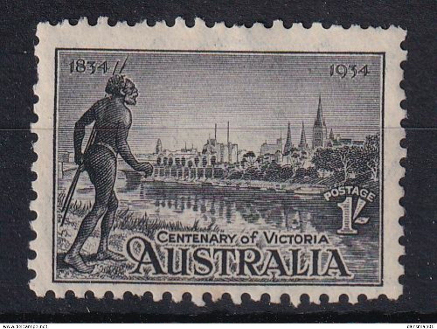 Australia 1934 Vic Centenary Perf 10.5 SG 149 Mint Never Hinged - Nuevos