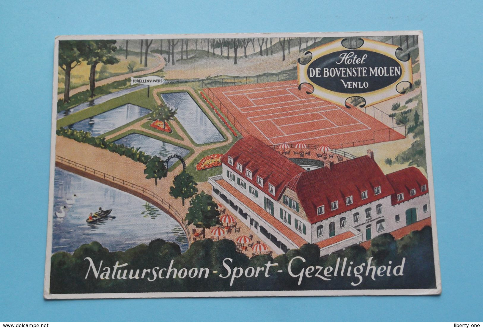 Hotel DE BOVENSTE MOLEN Venlo ( Natuurschoon - Sport - Gezelligheid ) ( G. A. Leenders ) Anno 19?? ( Voir Photo ) ! - Venlo