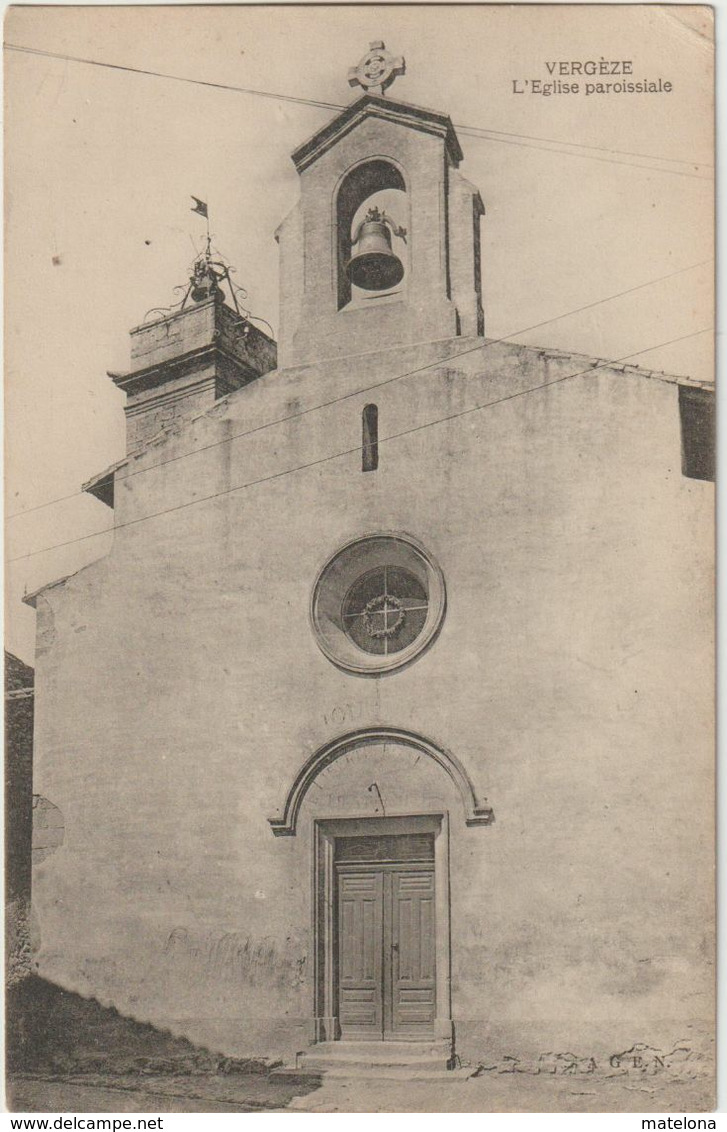 GARD VERGEZE L'EGLISE PAROISSIALE - Vergèze