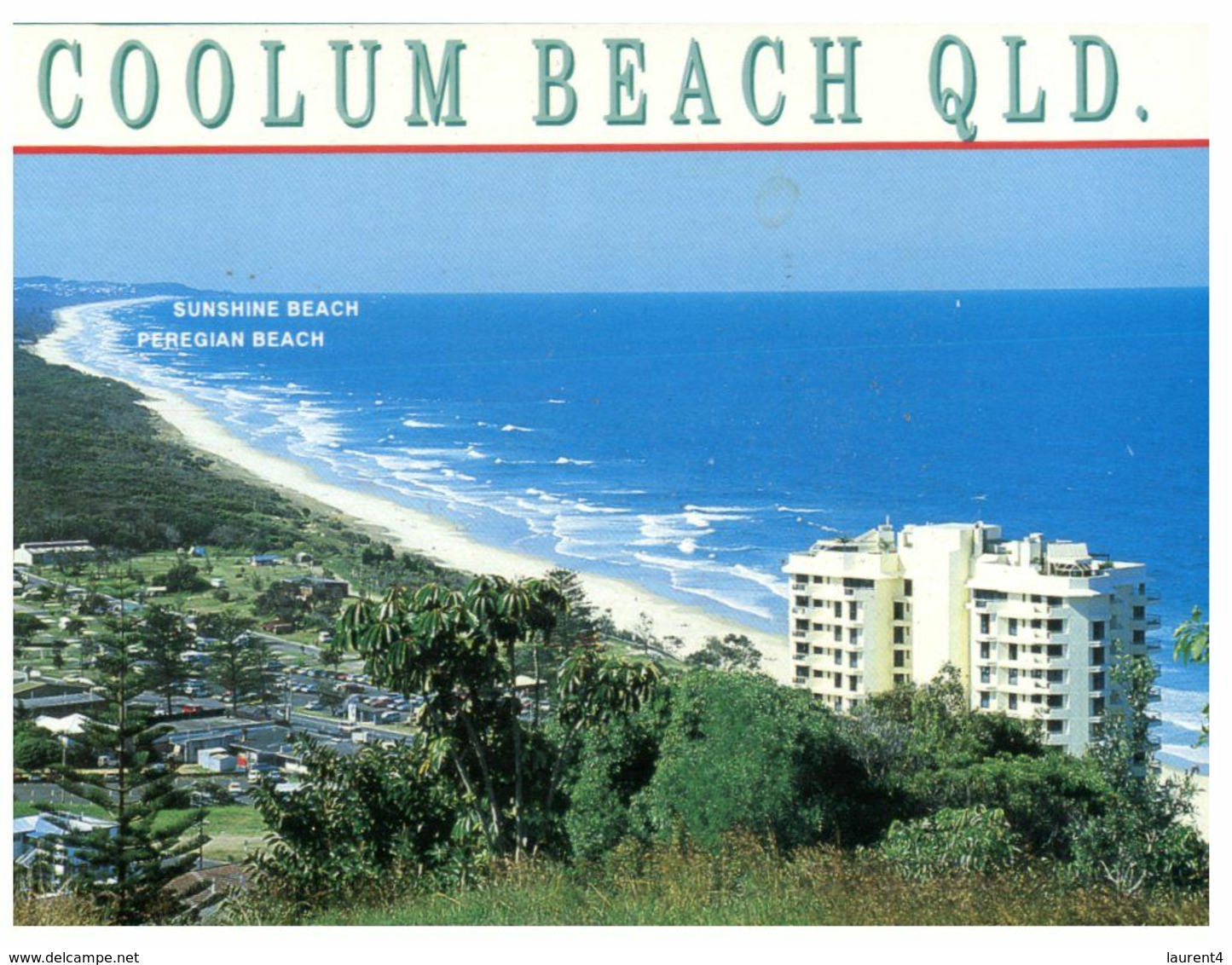 (L 7 A) Australia - QLD - Coolum Beach  (with Stamp) (129) - Sunshine Coast