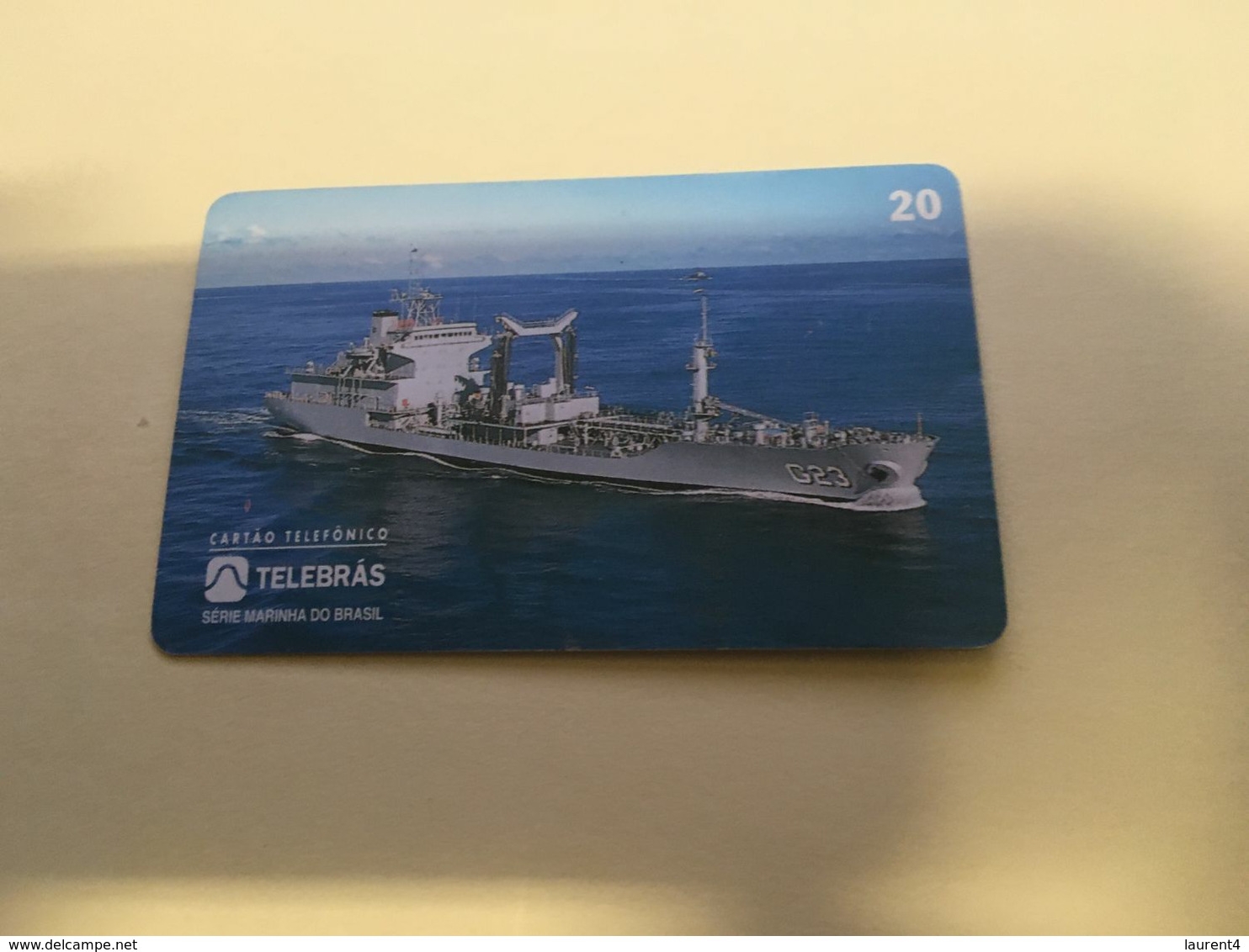 (G 21) Brazil -  Supply Ship C23 - ネコ -Carte Tephone / Phonecard / Telefonkarte / Carta Telefonica / Tarjeta Telefónica - Armee