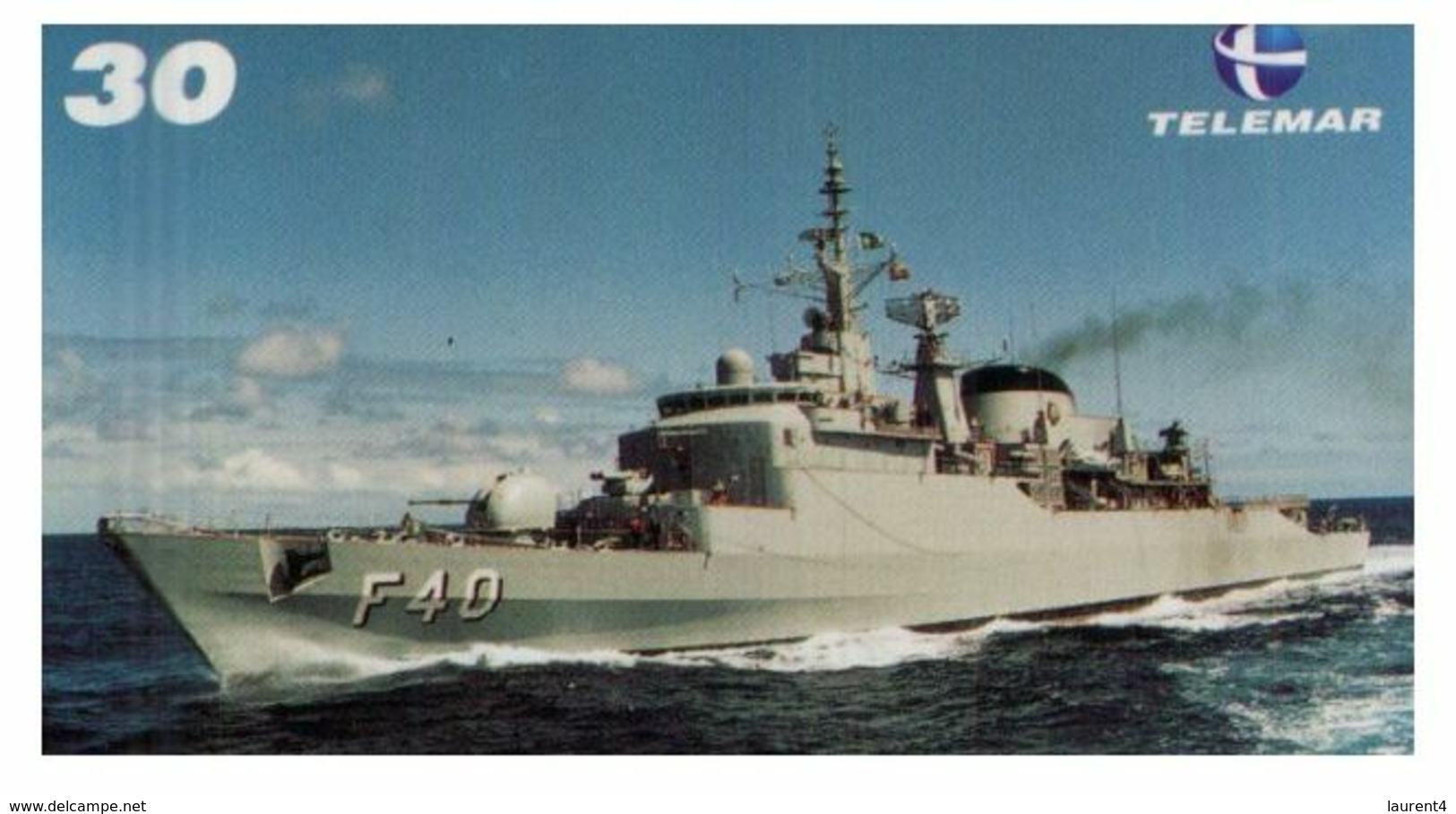 (G 21) Brazil -  F40 Warship - ネコ -Carte Tephone / Phonecard / Telefonkarte / Carta Telefonica / Tarjeta Telefónica - Esercito