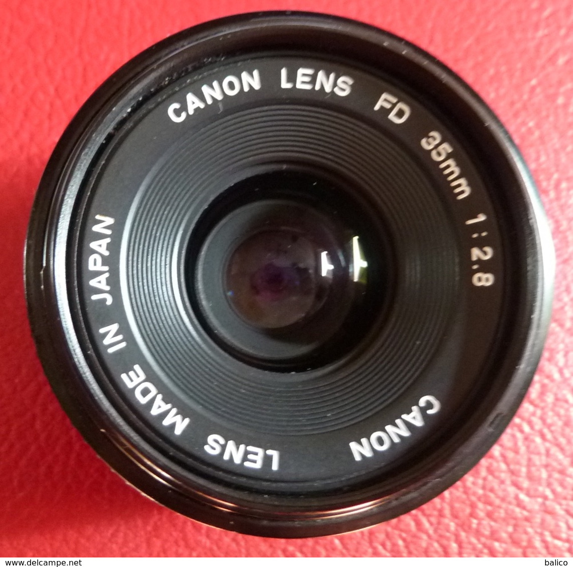 Objectif, CANON Lens FD 35 Mm 1: 2.8 - Fotoapparate