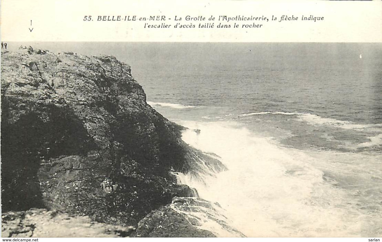 56 , BELLE ILE , Grotte De L'Apothicairerie , * 400 16 - Belle Ile En Mer