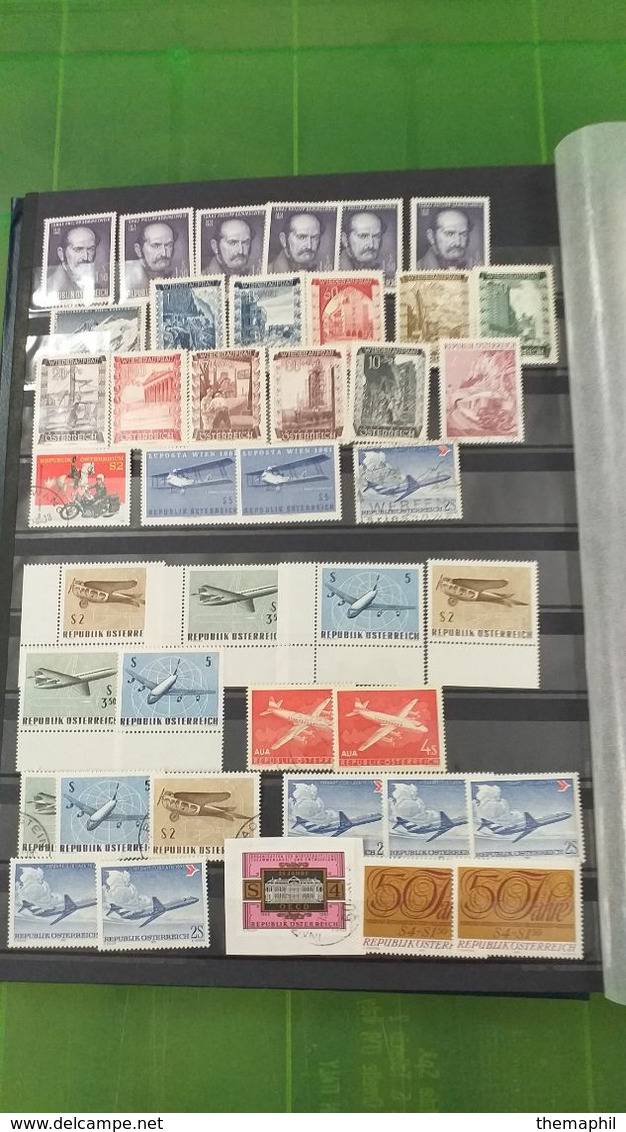 lot n° TH 519 MONDE dont europe , un bon classeur de timbres neufs xx   voir mes autres vente