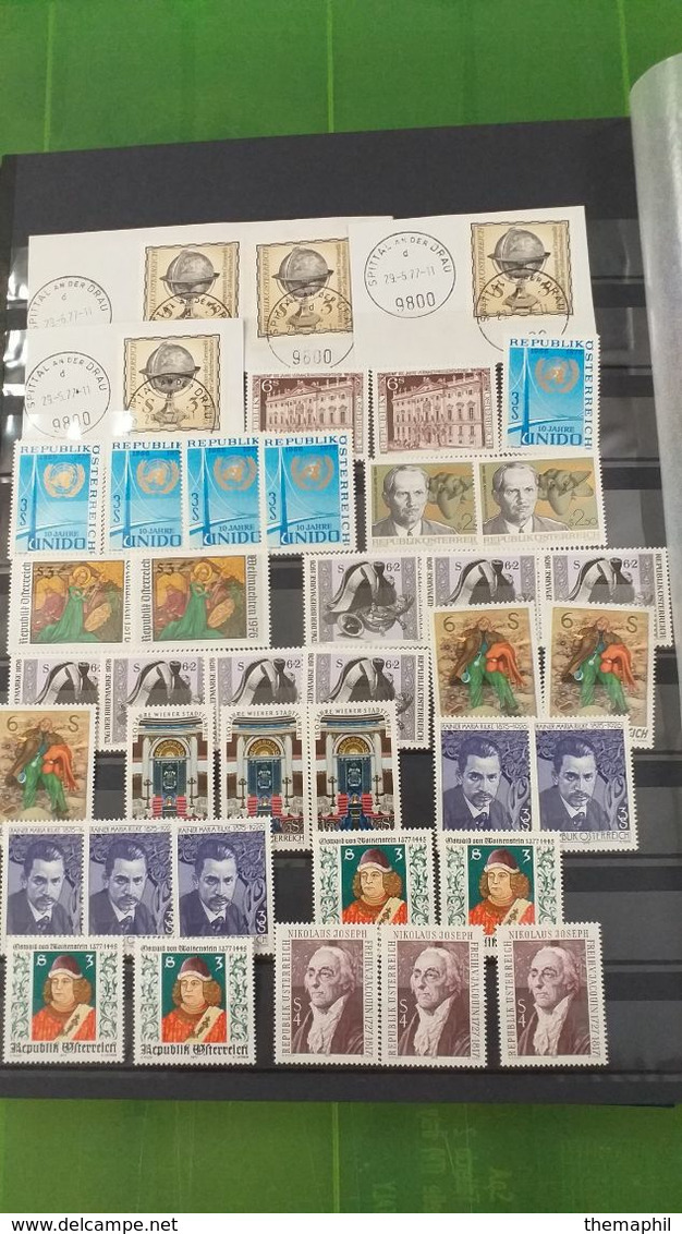 lot n° TH 519 MONDE dont europe , un bon classeur de timbres neufs xx   voir mes autres vente
