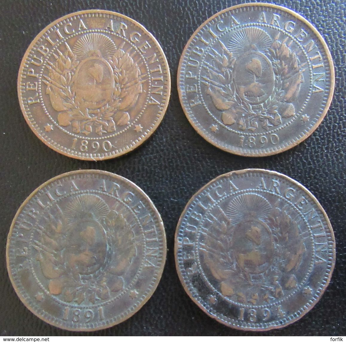 Argentine, Pérou, Haïti, Uruguay - Petite collection de monnaies entre 1876 et 1944