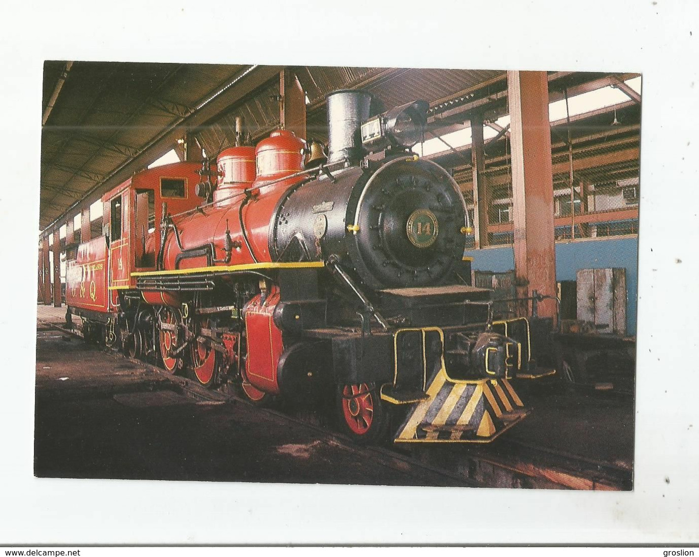 EQUATOR 128 DURAN ENFE WORKSHOPS (EMPRESA NACIONAL DE FERROCARRILES DEL ESTADO) AUGUST 15 TH 1988 - Ecuador