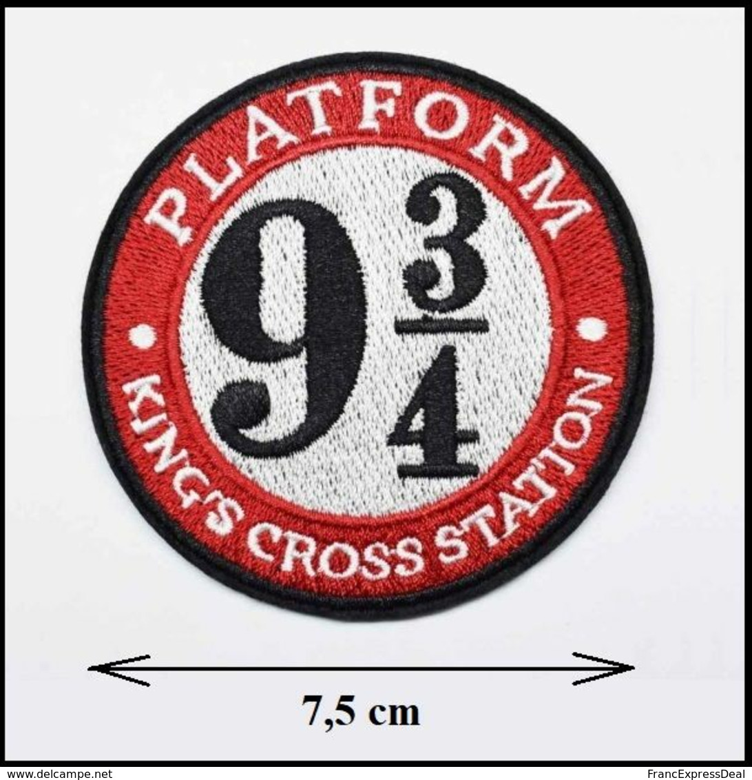 Écusson Brodé Thermocollant NEUF ( Patch Embroidered ) - Harry Potter Platform 9 3/4 King's Cross Station - Blazoenen (textiel)