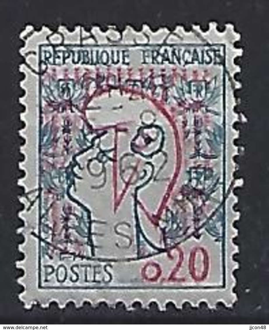 France 1961 Marianne De Cocteau (o) O.20c (type I) - 1961 Marianni Di Cocteau